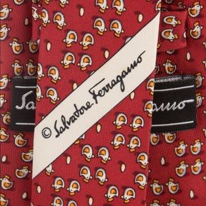 Classic Salvatore Ferragamo Silk Tie